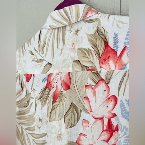 Tommy Bahama Long Sleeve Linen Shirt - Picture 9 of 9